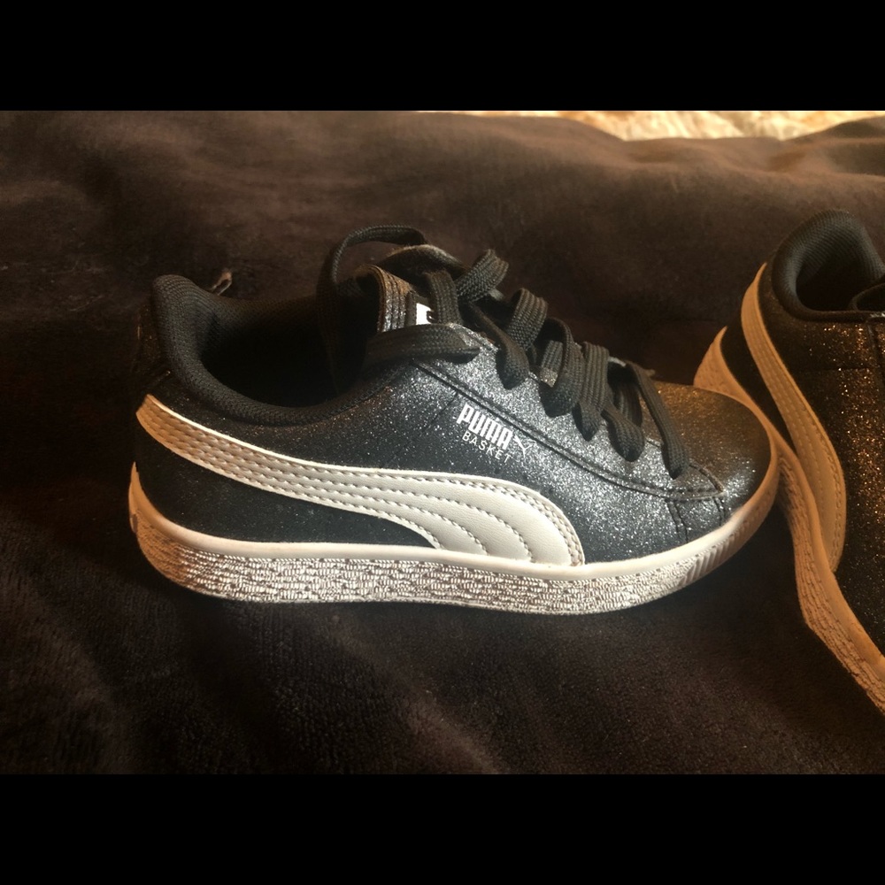 Kids Puma Glitter Shoes